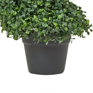 Artificial Plant BOXWOOD SPIRAL TREE Green