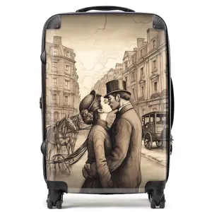 Sharing A Kiss Suitcase - Medium