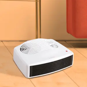 Daewoo 3KW Fan Heater Lightweight Compact Portable White HEA1176GE