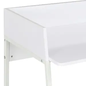 Berkfield Desk White 90x60x88 cm