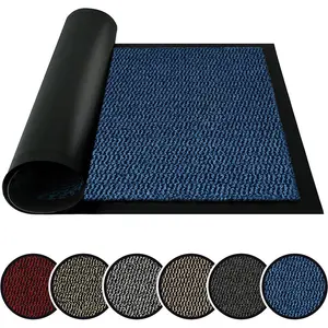 Caro Barrier Door Mat Blue / 60cm W x 80cm L