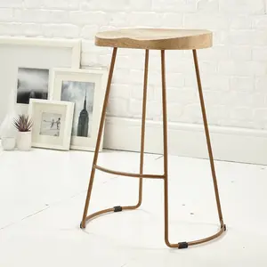 Atalaya 70cm Bar Stool Brass