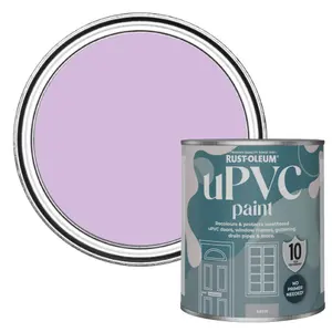 Rust-Oleum Violet Macaroon Satin UPVC Paint 750ml