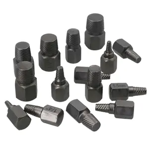 Heavy Duty Screw and Stud extractor Remover easy Out Metric Imperial Sizes 15pc