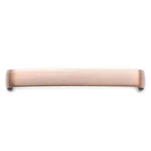 160mm Copper Cabinet Handle Brushed Antique Rose Gold Kitchen Cupboard Door Drawer Pull Wardrobe Furniture Replacement