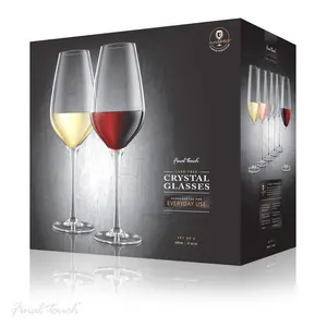 620ml Crystal Wine Glass Set (Set of 6)