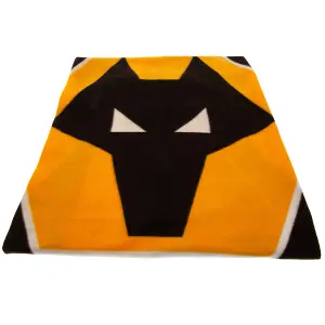 Wolverhampton Wanderers FC Blanket Black/Yellow/White (One Size)