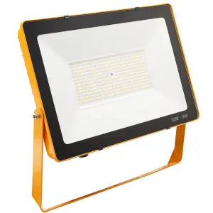 LED Floodlight 110V 200W Slim - Site Lighting 4000K IP65 Rated with Integrated LEDs