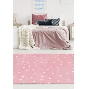 Snug Collection Spotty Shaggy Rugs  R467A