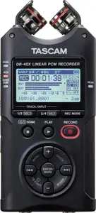 Tascam DR-40X Portable Four-Track Audio Recorder And USB Interface