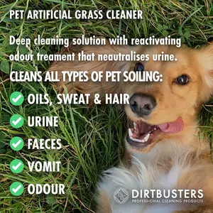 Dirtbusters Pet Artificial Grass Cleaner With Urine Deodoriser (5L)