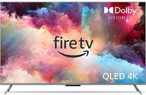 50" AMAZON Omni QLED Series Fire TV QL50F601U Smart 4K Ultra HD HDR TV With Amazon Alexa