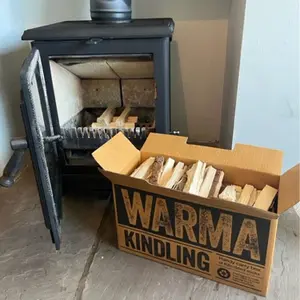 Kiln Dried Ready to Burn Kindling Sticks Eco Wood Wool Firelighters Winter Starter Bundle