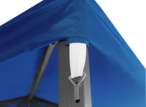 SunDaze 1-Tier Replacement Top Fabric for 3x3m Gazebo Pavilion Roof Canopy Blue