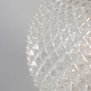 Litecraft Pina Clear Light Up Base Table Lamp