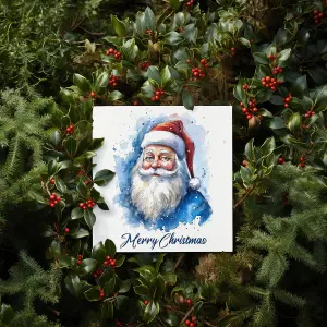 Easy Eco Wildflower Santa Christmas Cards - Eco-friendly and Plantable - Pack of 10