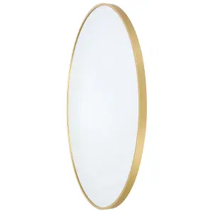 Pandora - Round Wall Mirror - 60x60 cm (Gold)