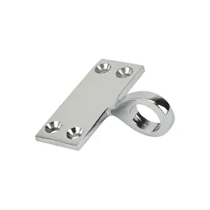 Sash Heritage Flat Sash Eye - Polished Chrome