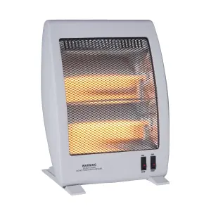 Electric 1kW Light grey Quartz heater