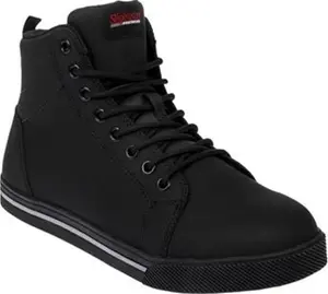 Slipbuster Microfibre Safety Hi Top Boots Matte Black 40