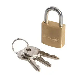 Silverline Brass Padlock TST-MSS05