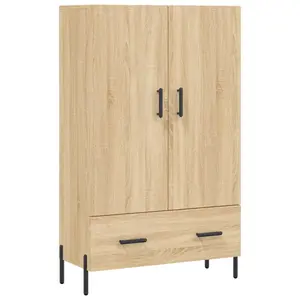 Madonia 69.5cm Wide 1 Drawer Highboard Sonoma Oak