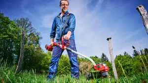 Einhell 35cm Cordless Strimmer 36V Brushless Power X-Change Grass Trimmer Garden GP-CT 36/35 Li BL-Solo - Body Only