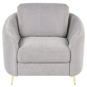 Armchair TROSA Fabric Light Grey