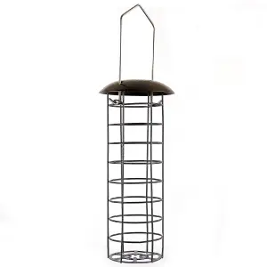 Garden Hanging Wild Bird Feeders - set of 3 Seed, Nut and Fat Ball Feeders