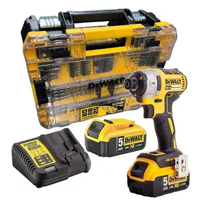 Dewalt DCF887P2 18V XR G2 Brushless 3 Speed Impact Driver - 2 x 5.0ah + 85pc Set