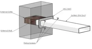 Verplas 204mm x 60mm Rectangular Wall Plate