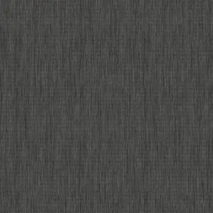 Galerie Shades of Colour Dark Grey Grasscloth Effect Wallpaper