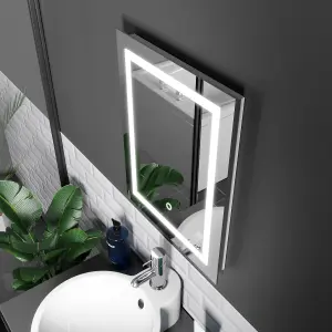 Harper & Harlow 390x500 Cassio LED Illuminated Bathroom Mirror