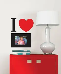 Wallpops Large Self-Adhesive I Love Photo Frame Wall Words Quotes Stickers