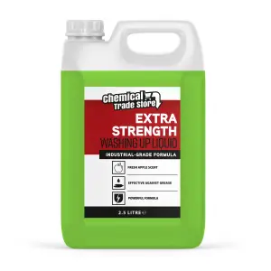 Chemical Trade Store - Concentrated Washing Up Liquid - Apple - 2.5 Litre