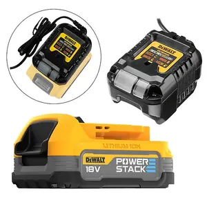 DeWalt DCBP034-XJ 18v XR Compact POWERSTACK Battery Pack + DCB1102 Charger