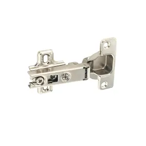 Securpak Trade Pack Nickel Plated Concealed Hinges (Pack of 4) Silver (35mm)