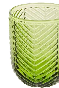 Maison by Premier Fleur Set Of Four Green Tumblers