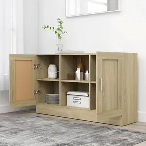 120 Cm Wide Sideboard Natural