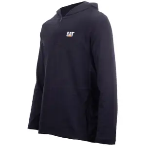 Caterpillar - Coolmax Quarter Zip Hoodie - Black - Large