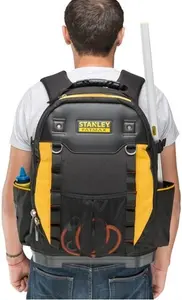 Stanley Fatmax 1-95-611 Work Tool Bag Hard Base Backpack STA195611