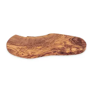 Olive Wood Natural Grained Rustic Kitchen Dining Chopping Board (L) 30cm x (W) 15cm