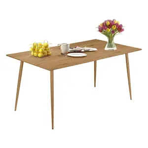 Armendariz Dining Table Oak / H76 x L120 x W80cm