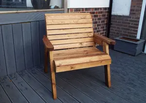 Charles Taylor Solid Wood Grand Chair