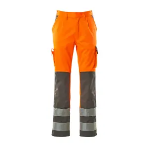 Mascot Safe Compete Olinda Trousers - Hi-Vis Orange/Anthracite   (29.5) (Leg Length - Short)