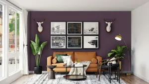 Leyland Trade Vinyl Soft Sheen Walls & Ceilings Emulsion Paint Purple Violet (RAL 4007) - 5L