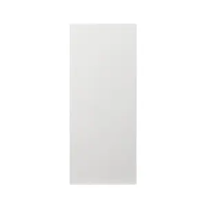 GoodHome Alisma High gloss white slab High gloss white Highline Cabinet door (W)300mm (H)715mm (T)18mm