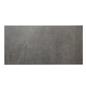 Colours Structured Grey Matt Concrete effect Porcelain Wall & floor Tile Sample