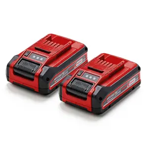 Einhell 2x 4.0Ah PLUS Battery Twinpack 18V PXC Batteries For All Power X-Change