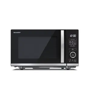 Sharp YC-QS204AU-B 20L 800W Microwave Oven with ECO Function - Black